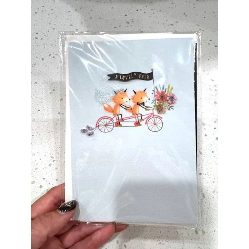 NWT set of 4Wedding & Love-Themed Greeting Cards By Papyrus & Hallmark